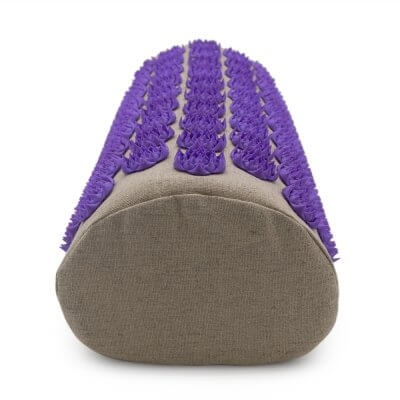 Массажная акупунктурная подушка (валик) EcoRelax, фиолетовый-4