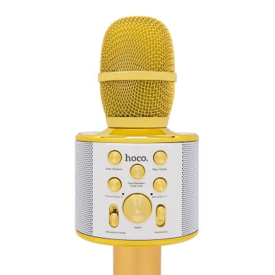 Микрофон Bluetooth караоке Hoco BK3-2