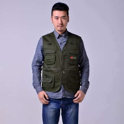 Жилет рыболовный с карманами Fishers Vest, зеленый XXXL-4