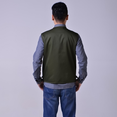 Жилет рыболовный с карманами Fishers Vest, зеленый XXXL-3