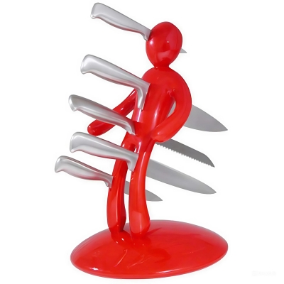 Подставка для ножей Red knives-1