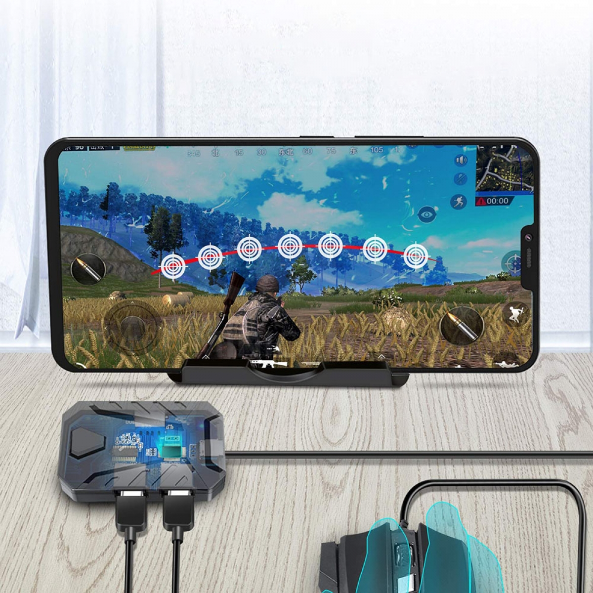 Bluetooth pubg игровой конвертер клавиатура мышь игровой контроллер для android ios адаптер фото 104