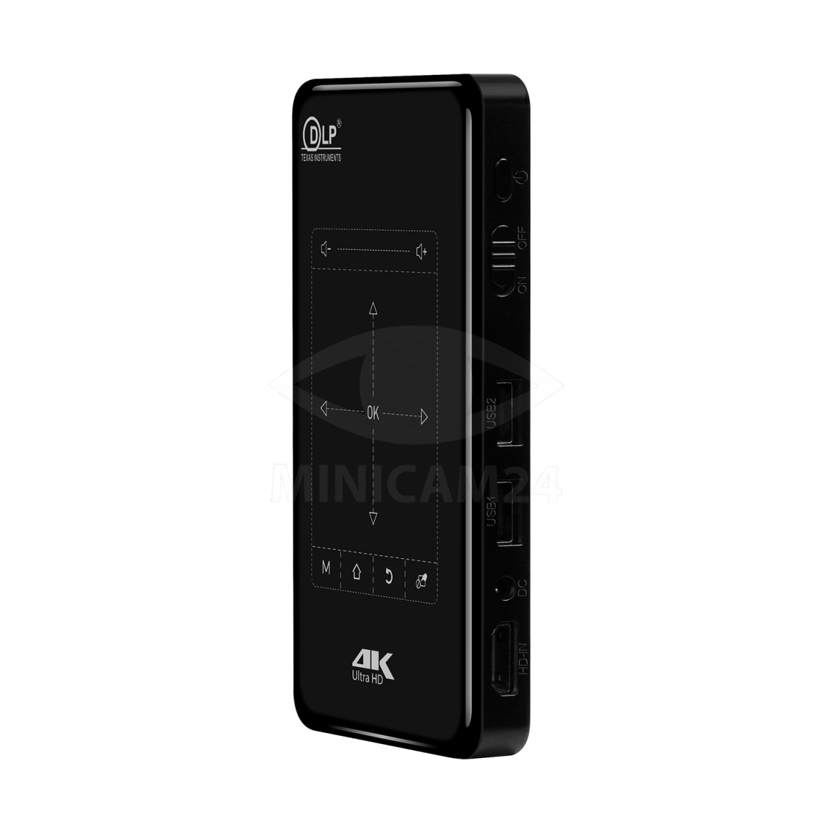 Проектор DLP TEX P09 1/8 Gb 4K 3D Android 9.0