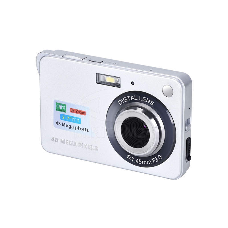 Портативный фотоаппарат Megix 5Mp серебристый в Москве за 4 590 рублей ...